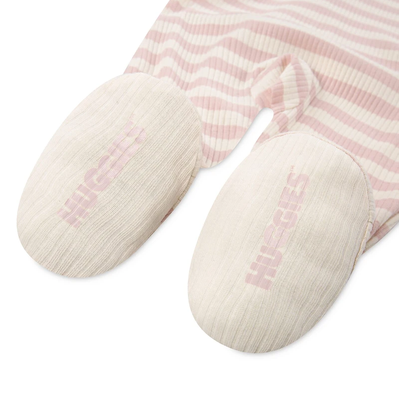 Huggies Baby Girls Striped Sleep and Play