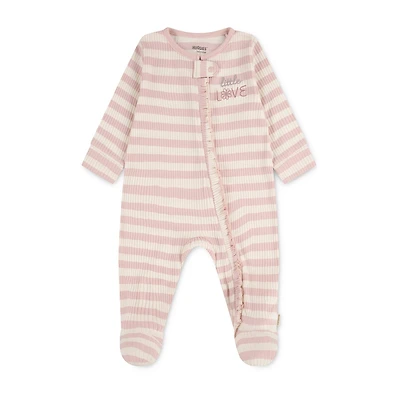 Huggies Baby Girls Striped Sleep and Play