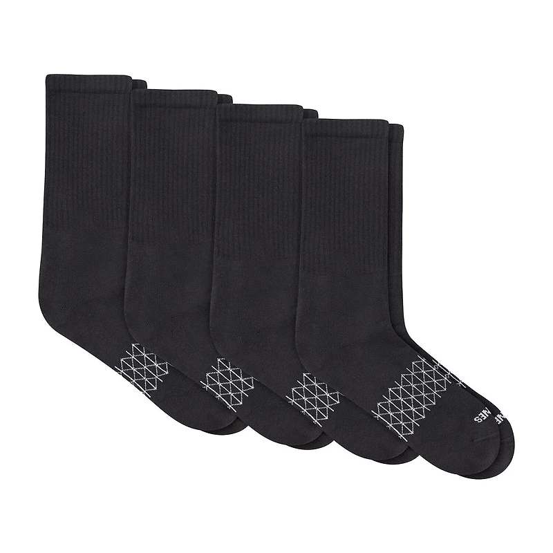 Hanes® Men's Ultimate Absolute Comfort, 3+1 Bonus Pack Crew Socks