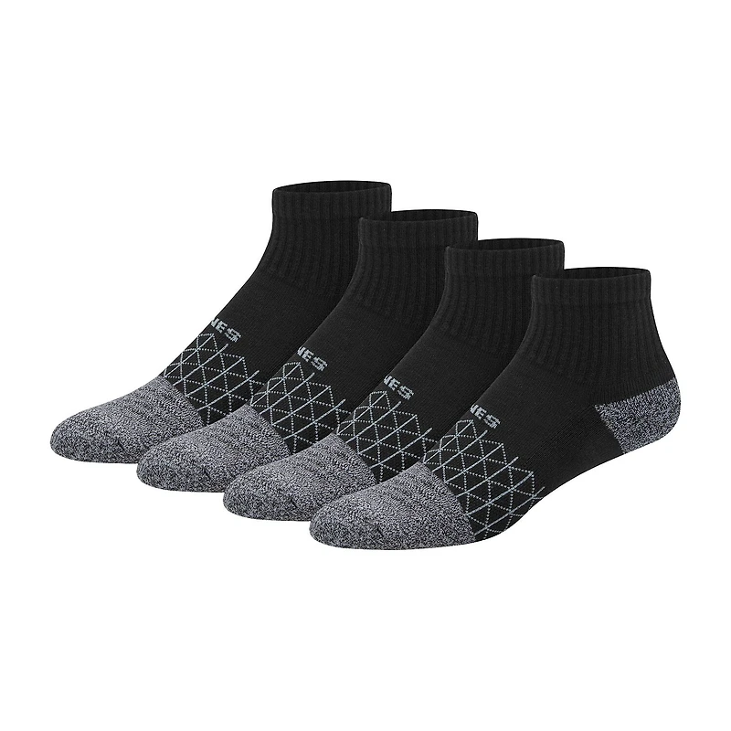Hanes® Men's Ultimate Absolute Comfort, 3+1 Bonus Pack, Ankle Socks