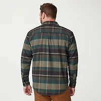 Free Country Mens Long Sleeve Regular Fit Flannel Shirt