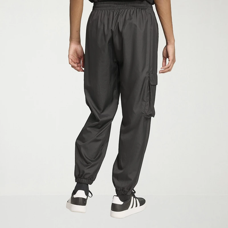 adidas Mens Straight Mid Rise Regular Fit Active Cargo Pant