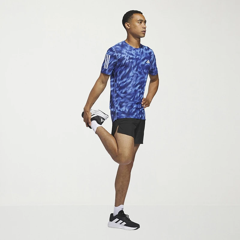 adidas Mens Crew Neck Short Sleeve Active T-Shirt