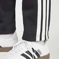 adidas 3 Stripe Mens Straight Mid Rise Regular Fit Big and Tall Fleece Sweatpant