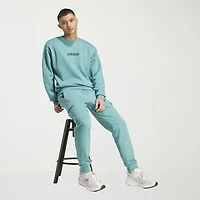 adidas Feel Cozy Fleece Mens Cuffed Mid Rise Regular Fit Big and Tall Active Cargo Pant