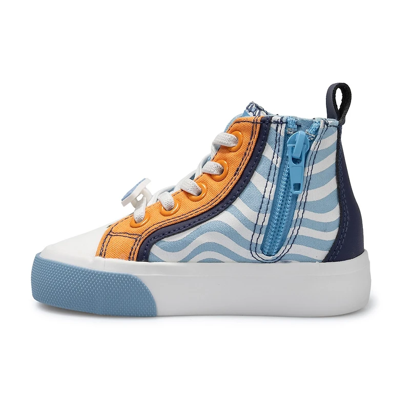 Ground Up Bluey High Top Toddler Unisex Sneakers