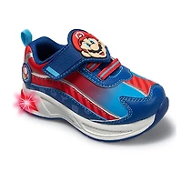 Ground Up Mario And Luigi Lighted Toddler Boys Nintendo Sneakers