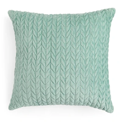 Fieldcrest Faux Mink 20x20 Square Throw Pillow