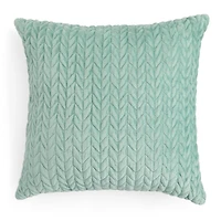 Fieldcrest Faux Mink 20x20 Square Throw Pillow