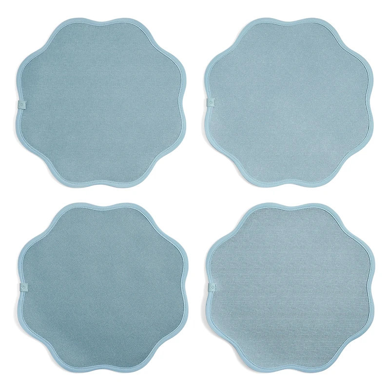 Homewear Sanibel Scallop Edge 4-pc. Placemat