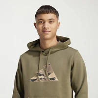 adidas Mens Long Sleeve Fleece Active Hoodie