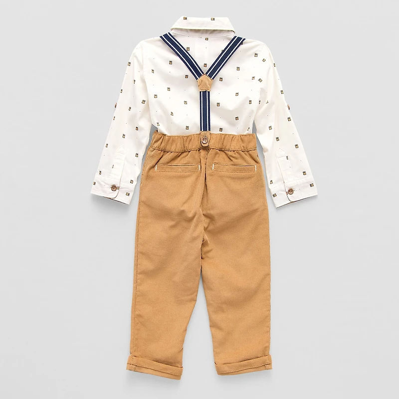 Little Lad Baby Boys 3-pc. Pant Set