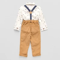 Little Lad Baby Boys 3-pc. Pant Set