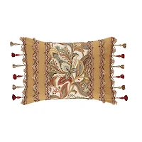 Five Queens Court August Rectangular Throw Pillow