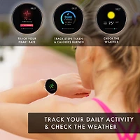 Itouch Sport Womens Multi-Function Pink Smart Watch 42003r-18-0aa