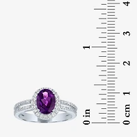 Womens Genuine Purple Amethyst Sterling Silver 3-pc. Jewelry Set