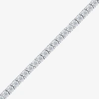 (H-I / I1) 2 CT. T.W. Lab Grown White Diamond 10K or Yellow Gold 7.25 Inch Tennis Bracelet