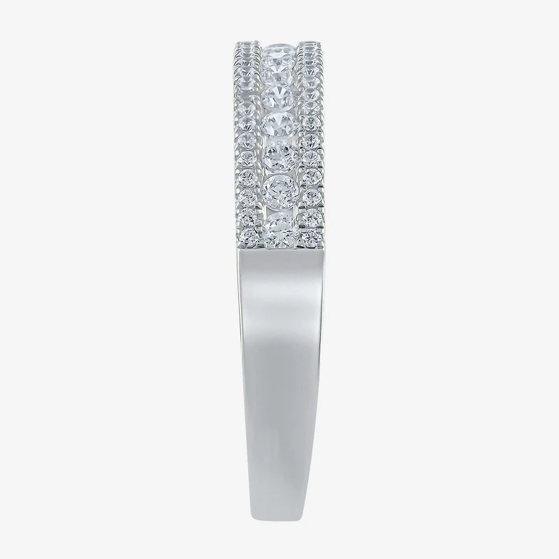 Womens 1/2 CT. T.W. Natural White Diamond 14K Gold Anniversary Wedding Band