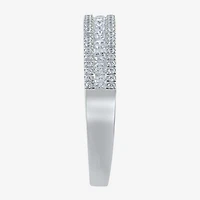 Womens 1/2 CT. T.W. Natural White Diamond 14K Gold Anniversary Wedding Band