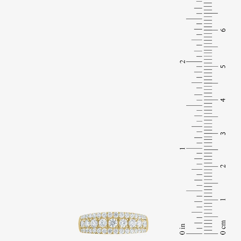 1 CT.T.W. Natural Diamond 14K Gold Anniversary Band