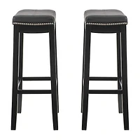 Linon Covewood 2-pc. Bar Stool