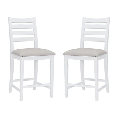 Linon Foden 2-pc. Counter Height Bar Stool