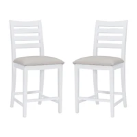 Linon Foden 2-pc. Counter Height Bar Stool