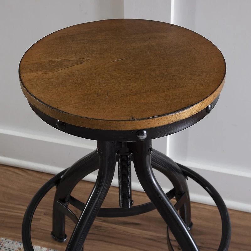 Linon Hoboken 2-pc. Swivel Bar Stool