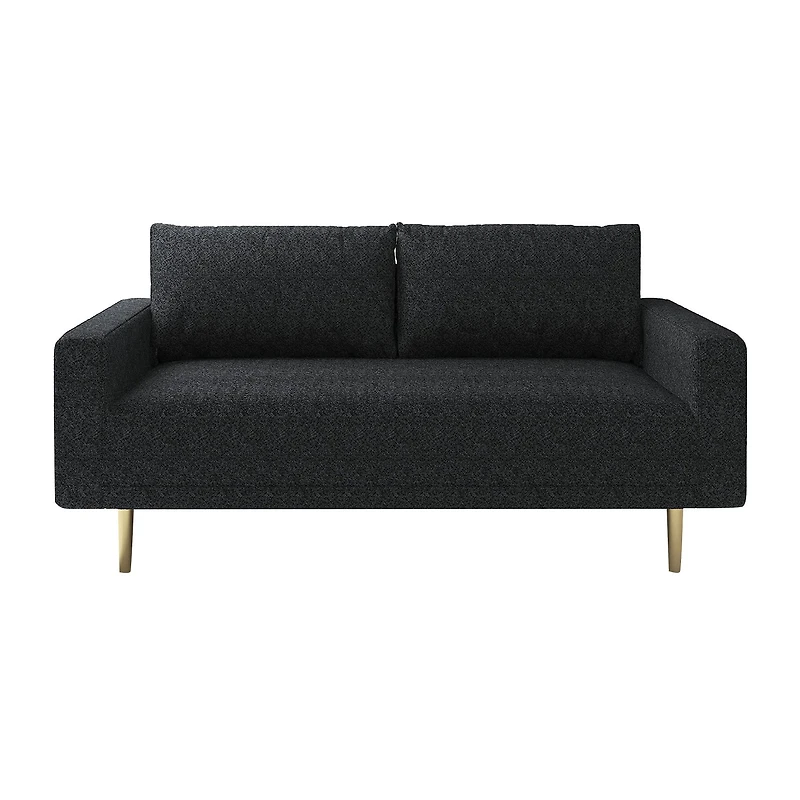 Furniture of America™ Megan Track-Arm Upholstered Loveseat