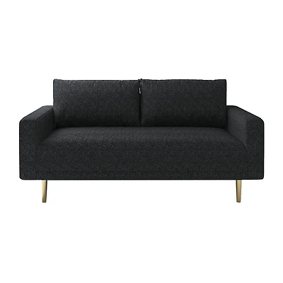 Furniture of America™ Megan Track-Arm Upholstered Loveseat