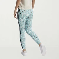 adidas Essentials 3 Stripe Animal Print Legging