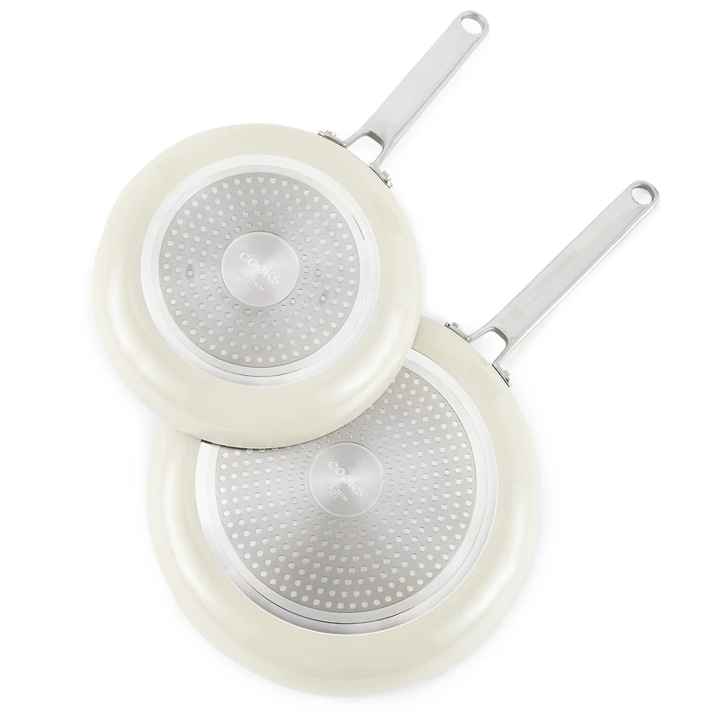 Cooks Ceramic 2-pc. Non-Stick Frying Pan