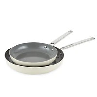 Cooks Ceramic 2-pc. Non-Stick Frying Pan