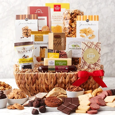 Hickory Farms Delightful Decadence Gift Basket Set