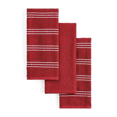 Homewear Addison Stripe 3-pc. Kitchen Towel Set