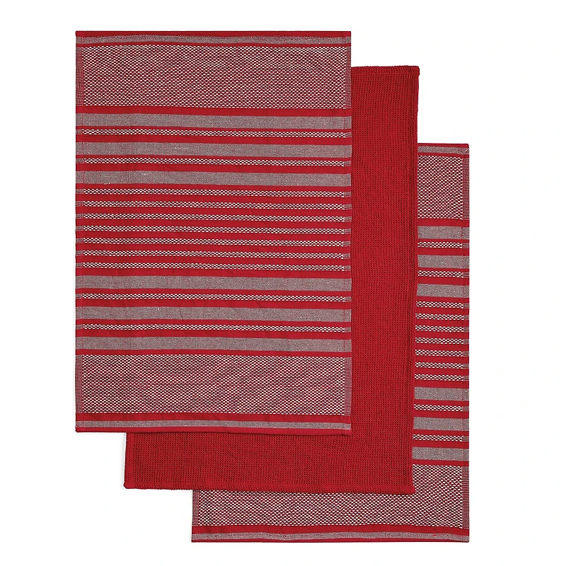Homewear Hunter Stripe 3-pc. Kitchen Towel Set