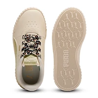 PUMA Carina 3.0 Cheetah Glitz Little Kid Girls Sneakers