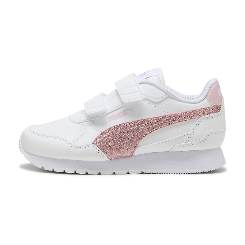 PUMA St Runner V4 Sl Glitter Little Kid Girls Sneakers