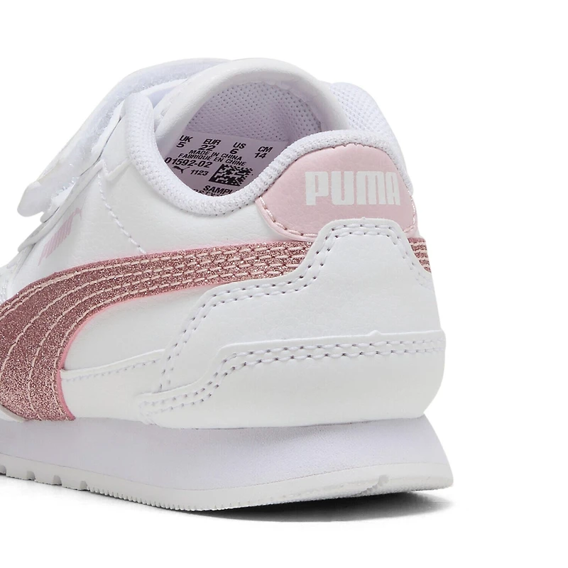 PUMA St Runner V4 Sl Glitter Toddler Girls Sneakers