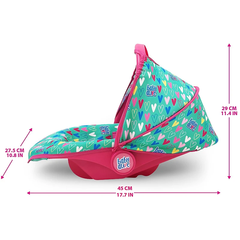 Baby Alive Deluxe Doll Car Seat Baby Play