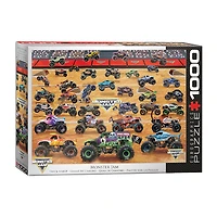 Eurographics Inc Monster Jam 1000 Piece Puzzle 1000-pc. Puzzle