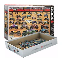 Eurographics Inc Monster Jam 1000 Piece Puzzle 1000-pc. Puzzle