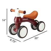 Trimate Balance Bike Ride-On Motorcycle