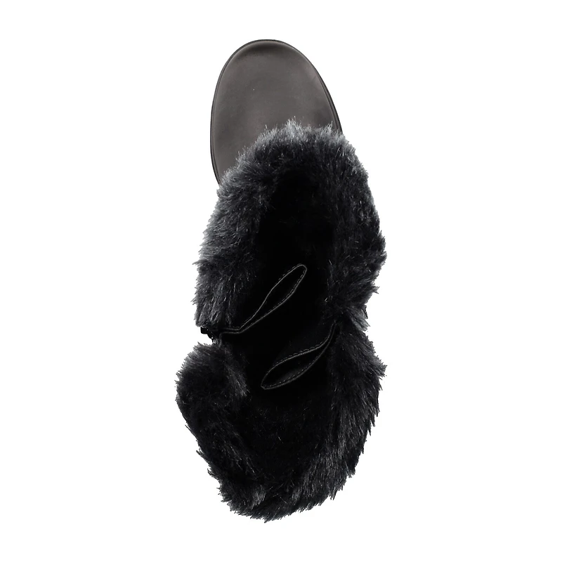 Totes Womens Hailey Waterproof Insulated Flat Heel Winter Boots