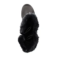 Totes Womens Hailey Waterproof Insulated Flat Heel Winter Boots