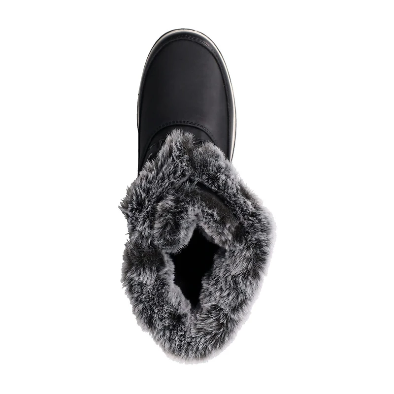 Totes Womens Avery Waterproof Insulated Flat Heel Winter Boots