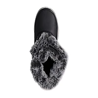 Totes Womens Avery Waterproof Insulated Flat Heel Winter Boots