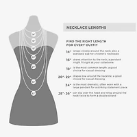 Mixit Gold Tone Womens 36 Inch Illusion Necklace