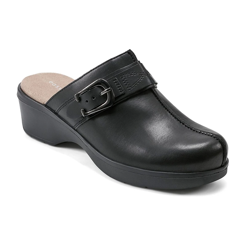 Easy Spirit Polly Womens Round Closed Toe Clogs