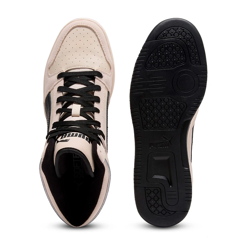PUMA Rebound Layup Suede Piping Mens Basketball Shoes